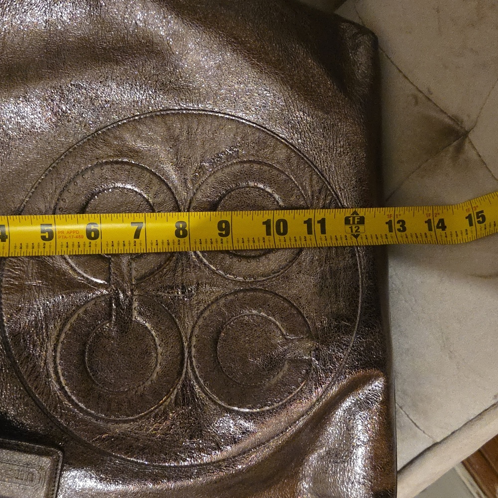 Authentic COACH  Metallic Tote Bag - Picture 15 of 15
